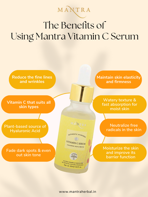 Vitamin C Serum with Hyaluronic Acid and Arbutin