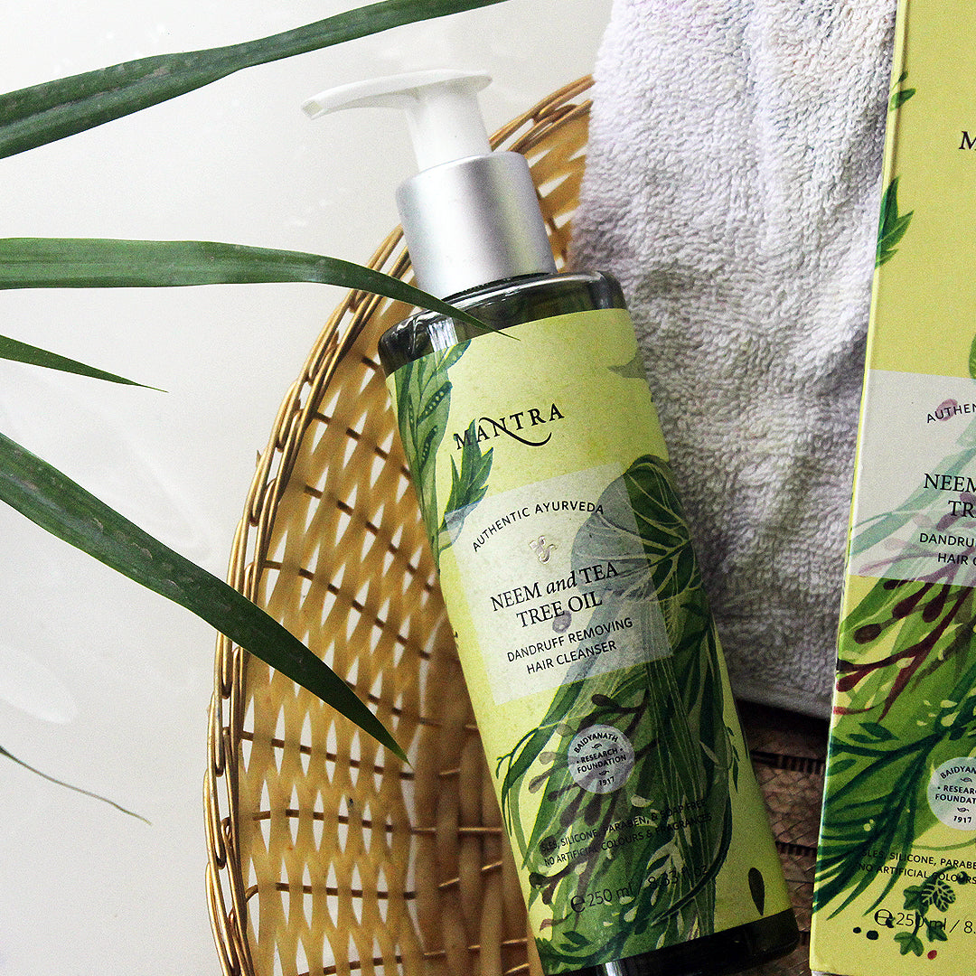 Neem and Tea Tree Oil Dandruff Removing Hair Cleanser