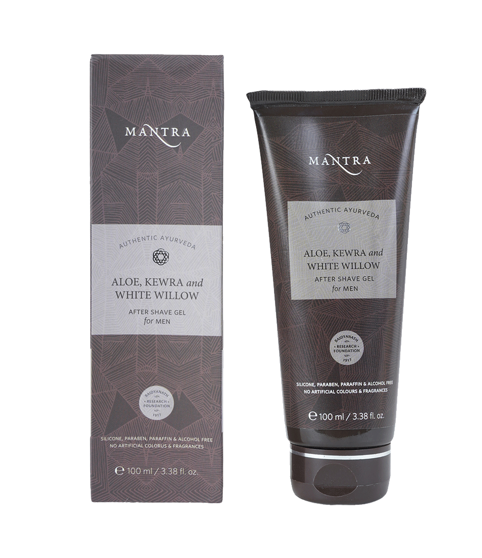 Aloe, Kewra & White Willow After Shave Gel