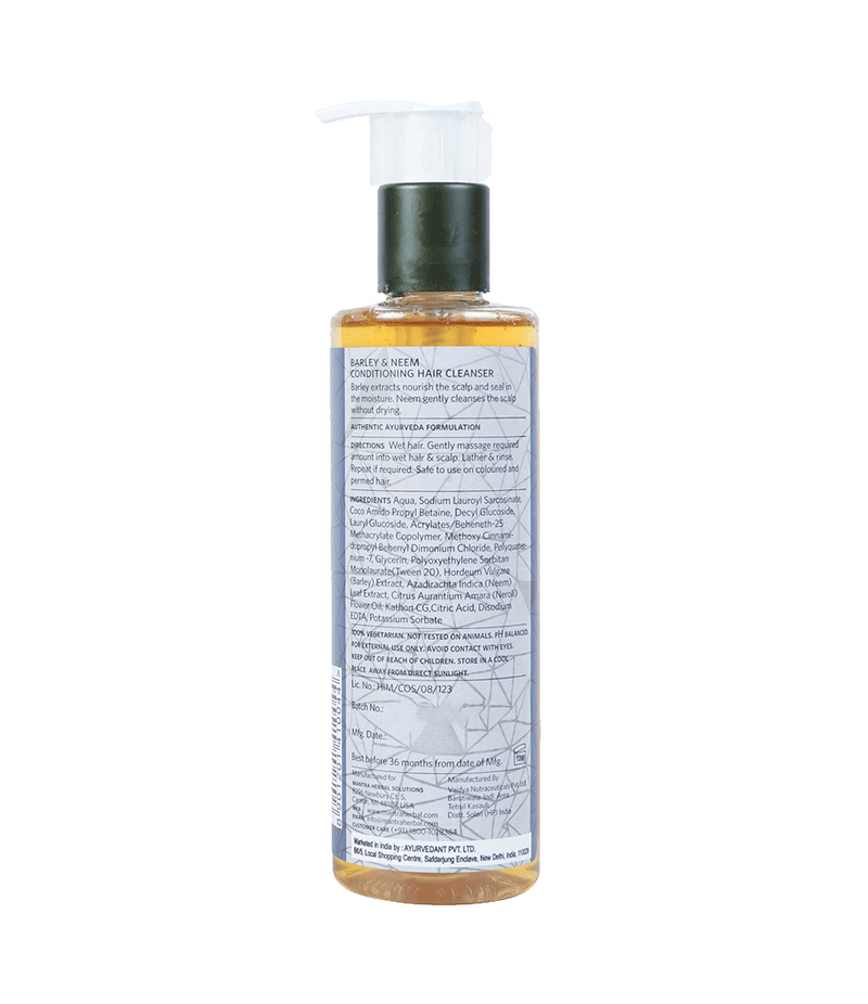 Barley And Neem Conditioning Hair Cleanser For Men