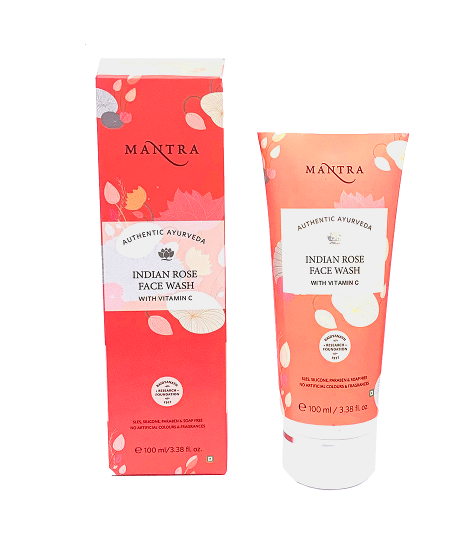 Indian Rose Face Wash With Vitamin C