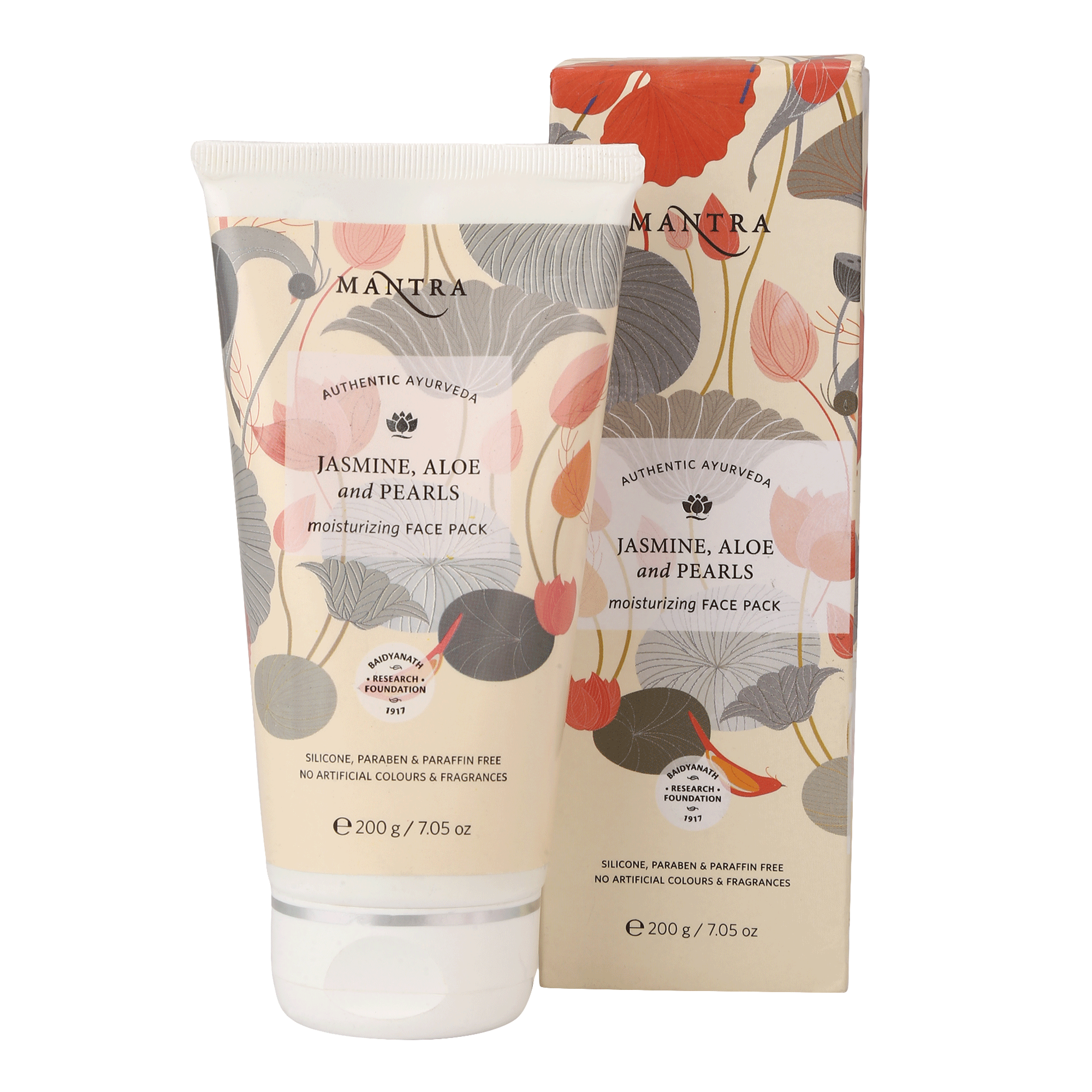 Jasmine, Aloe And Pearls Moisturizing Face Pack