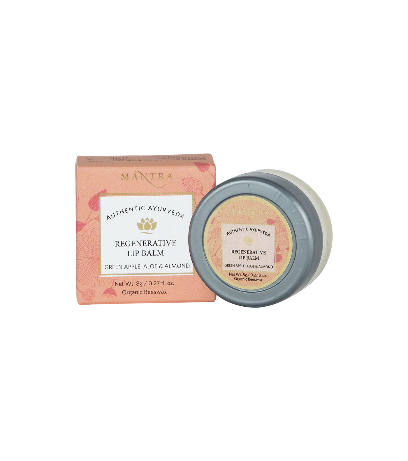Regenerative Lip Balm Green Apple, Aloe & Almond